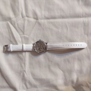 Watch white wrist band